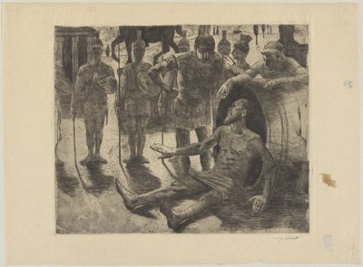 Alexander és Diogenes alkotó: Lovis Corinth
