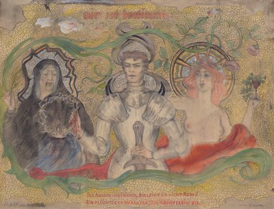 Egy vershez kapcsolódó allegória alkotó: Lovis Corinth
