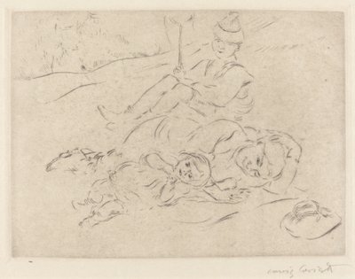 Az országban alkotó: Lovis Corinth