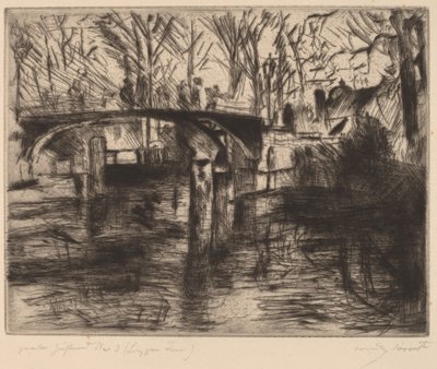 A Tiergartenből (A Tiergartenből) alkotó: Lovis Corinth