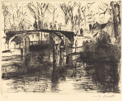 Kilátás a Tiergartenre alkotó: Lovis Corinth