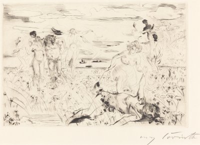 tivornyázó alkotó: Lovis Corinth