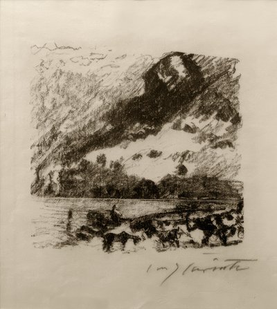 Bergsee alkotó: Lovis Corinth