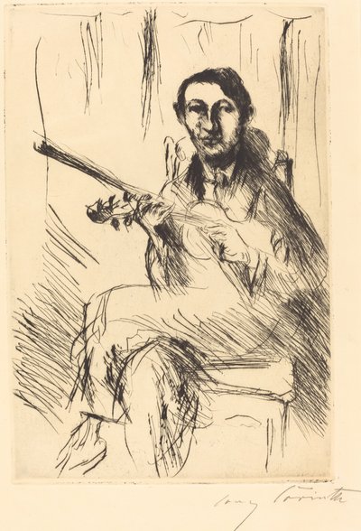 Andreas Weissgaerber portréja alkotó: Lovis Corinth
