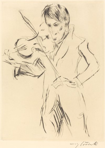 Andreas Weissgaerber portréja alkotó: Lovis Corinth