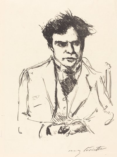 Joseph Schwarz portréja Joseph Schwarz portréja, 1916. alkotó: Lovis Corinth