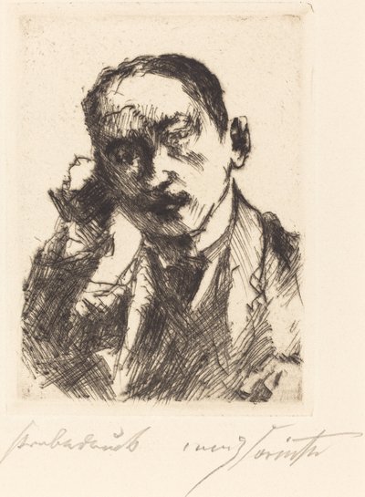 K.S. portréja (K.S. portréja) alkotó: Lovis Corinth