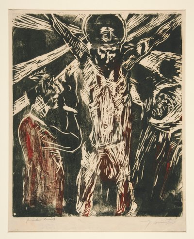 Krisztus a kereszten alkotó: Lovis Corinth