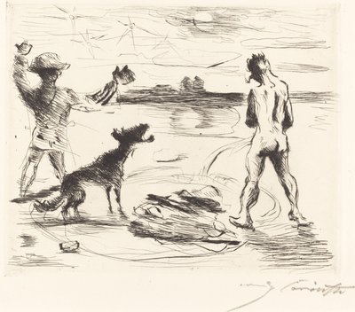 A trimalchiói Gastmahl: pl. VII A trimalchiói lakoma: pl. 1919. VII. alkotó: Lovis Corinth