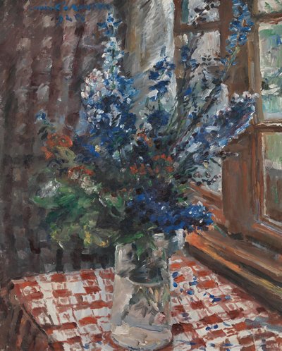 Zászlós írisz alkotó: Lovis Corinth