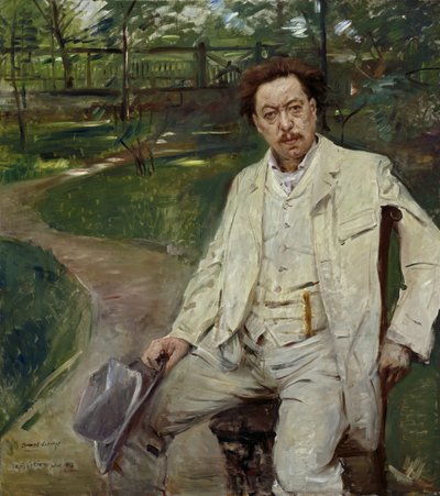 Conrad Ansorge zongoraművész alkotó: Lovis Corinth