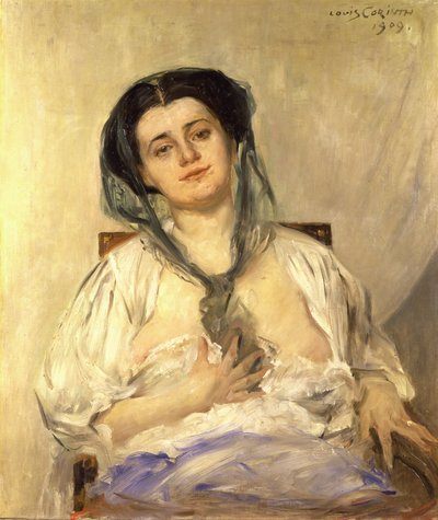Terhes nő alkotó: Lovis Corinth