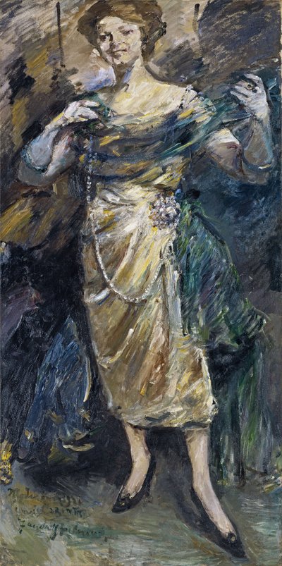 Divatbemutató, 1921 alkotó: Lovis Corinth