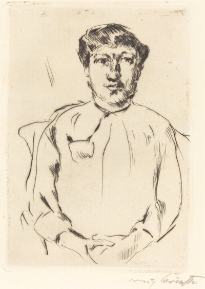 Frauenbildnis (Női portré) alkotó: Lovis Corinth