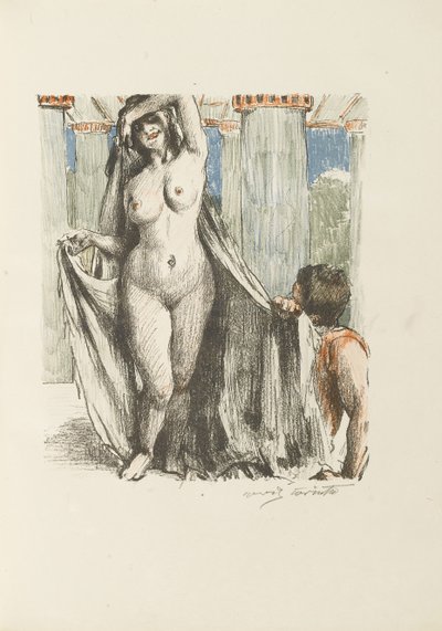 Illusztráció az Énekek énekéhez, 1911 alkotó: Lovis Corinth