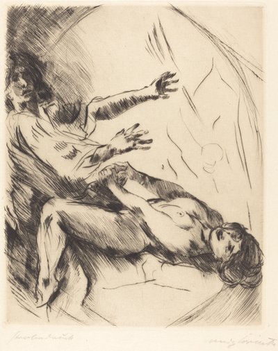Joseph und Potiphars Weib I (József és Potifár felesége I) alkotó: Lovis Corinth