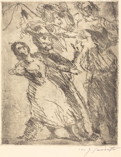 Cavaliers egy nővel Cavaliers egy nővel, c. 1923 alkotó: Lovis Corinth