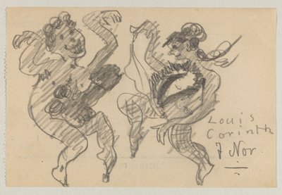 Lovis Corinth és Carl Strathmann alkotó: Lovis Corinth