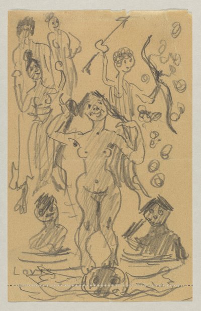 Lovis Corinth és Carl Strathmann alkotó: Lovis Corinth