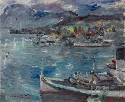 A Luzerni-tó délelőtt alkotó: Lovis Corinth
