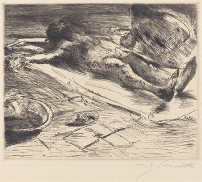 Pietà, 1920. alkotó: Lovis Corinth
