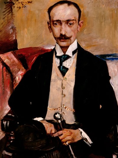 Dr. Karl Schwarz portréja  alkotó: Lovis Corinth