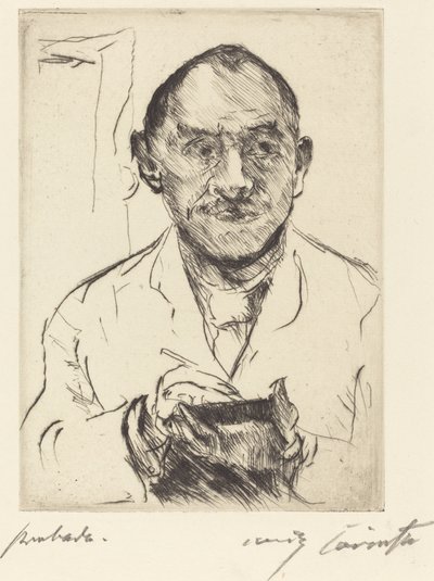 Önarckép (önarckép) alkotó: Lovis Corinth