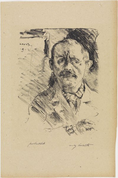 Önarckép alkotó: Lovis Corinth