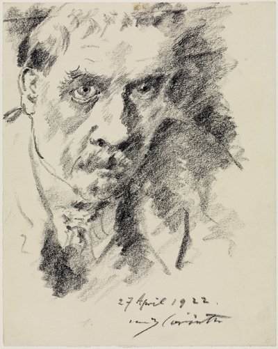 Önarckép alkotó: Lovis Corinth