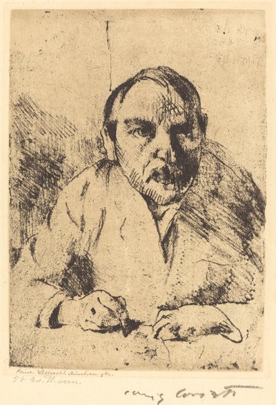 Önarckép, 1912. alkotó: Lovis Corinth