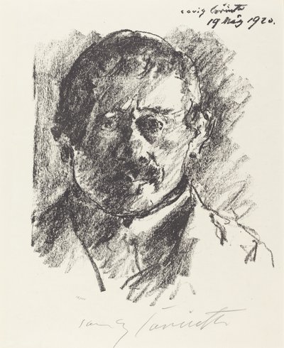 Önarckép, 1920. alkotó: Lovis Corinth