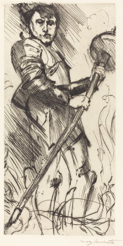 Szent György Szent György, 1916. alkotó: Lovis Corinth