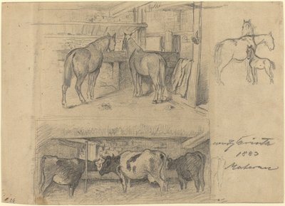 A Pajta alkotó: Lovis Corinth