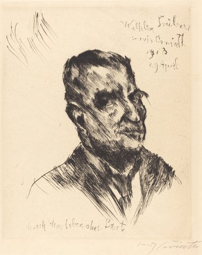 Wilhelm Trübner, 1913. alkotó: Lovis Corinth