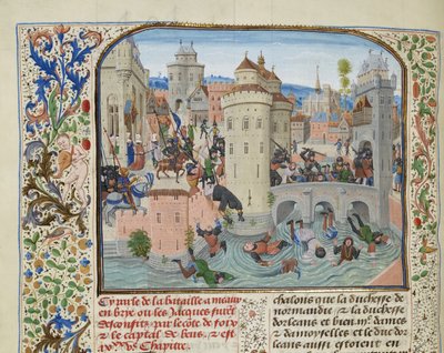 A Jacquerie veresége 1358. június 9-én, kb. 1470-1475 között. alkotó: Loyset Liedet