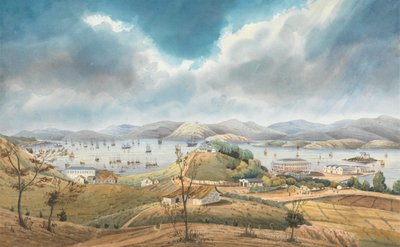 Hong Kong kikötője alkotó: Lt. Humphrey John Julian