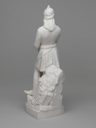 William Hodson hadnagy (később őrnagy) parian ware szobra alkotó: Ltd Mintons