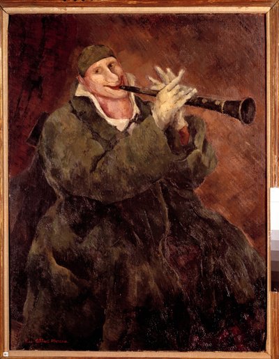 Grock trombitán Gock bohóc (1880-1959) klarinéton játszik. Luc Albert Moreau (1882-1948) festménye XX. Párizs. Városi Modern Művészeti Múzeum alkotó: Luc Albert Moreau
