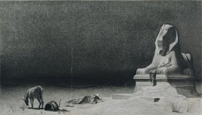 A többi az egyiptomi repülésen (recto) alkotó: Luc Olivier Merson