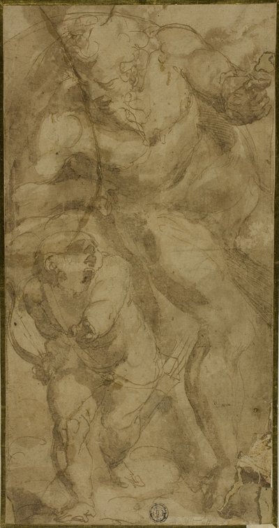 Mars és Ámor alkotó: Luca Cambiaso