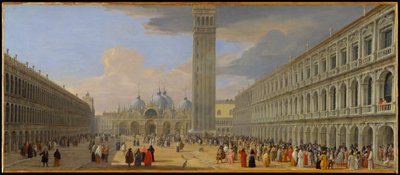Piazza San Marco, Velence alkotó: Luca Carlevarijs
