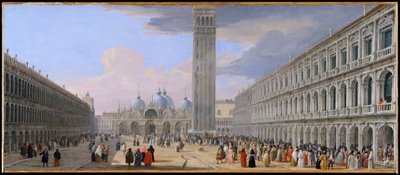 Piazza San Marco, Velence alkotó: Luca Carlevarijs