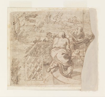Tervezés Susanna és az öregek számára alkotó: Luca Giordano