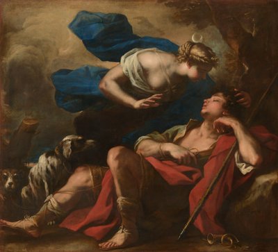Diana és Endümión alkotó: Luca Giordano