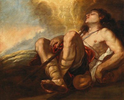 Jákob álma, 1650-es évek eleje. alkotó: Luca Giordano