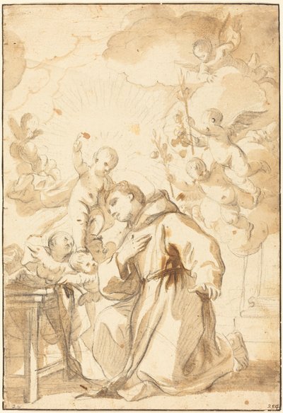 Páduai Szent Antal alkotó: Luca Giordano