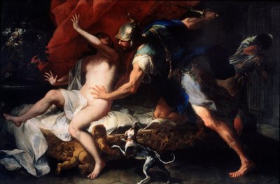 Tarquinius és Lucretia”. alkotó: Luca Giordano