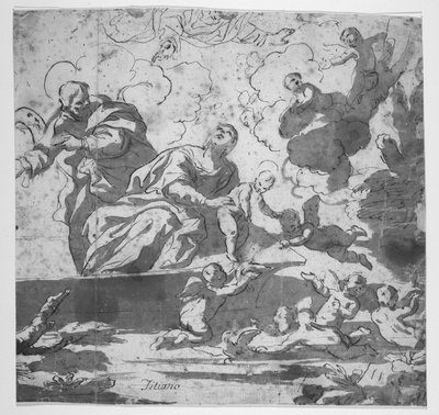 Átkelés a Níluson Egyiptomba menekülve alkotó: Luca Giordano