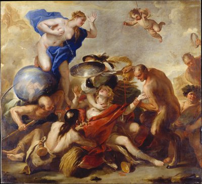 Jugend von den Lastern versucht alkotó: Luca Giordano