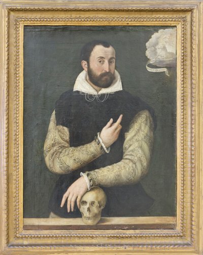 Gerolamo Rossi portréja (festmény) alkotó: Luca Longhi